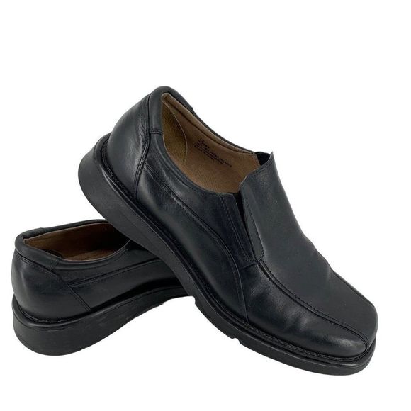 Mens Cambridge Classics Black Loafers 12 Bobby Leather 3862 - Picture 9 of 9